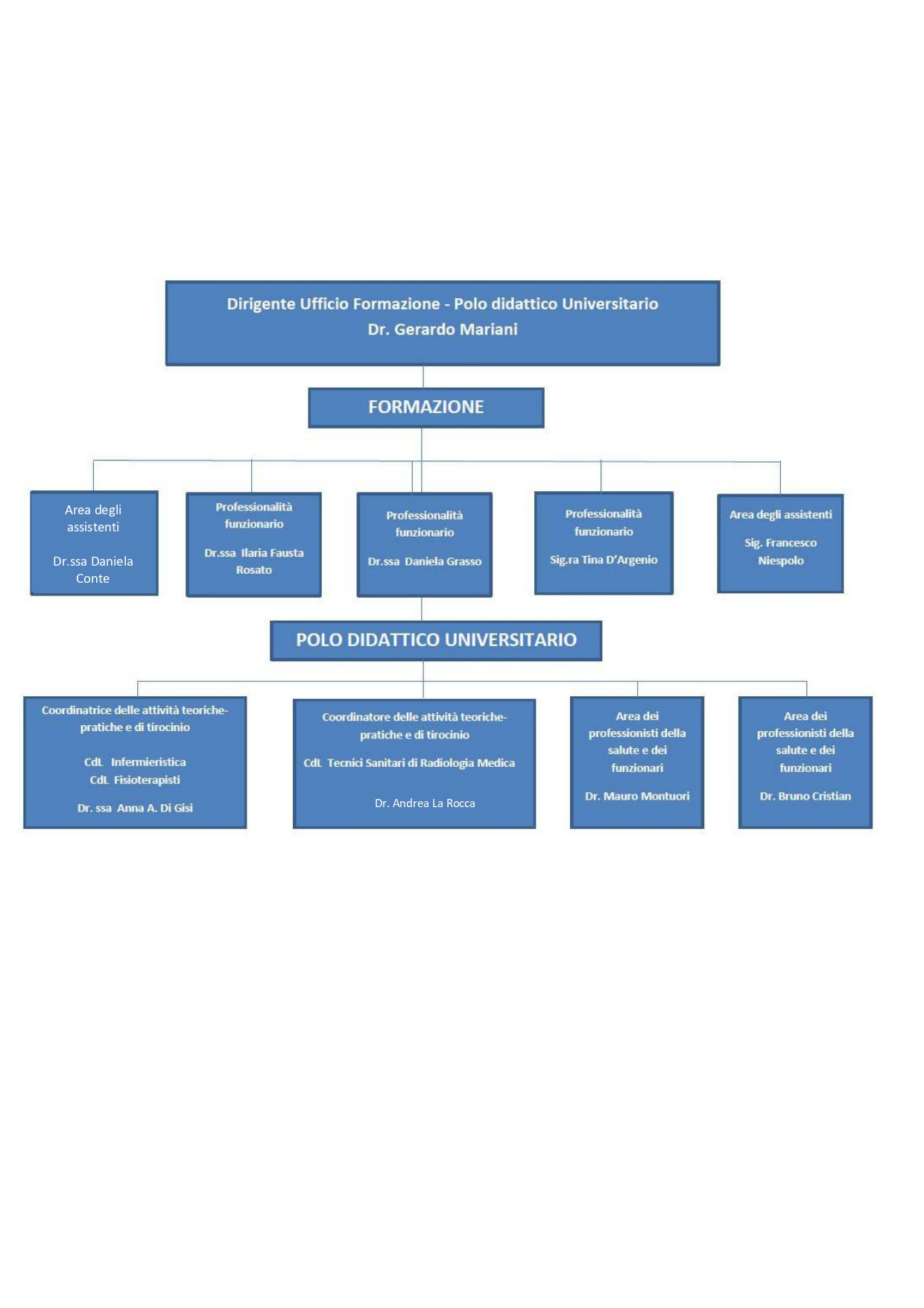 NUOVO ORGANIGRAMMA